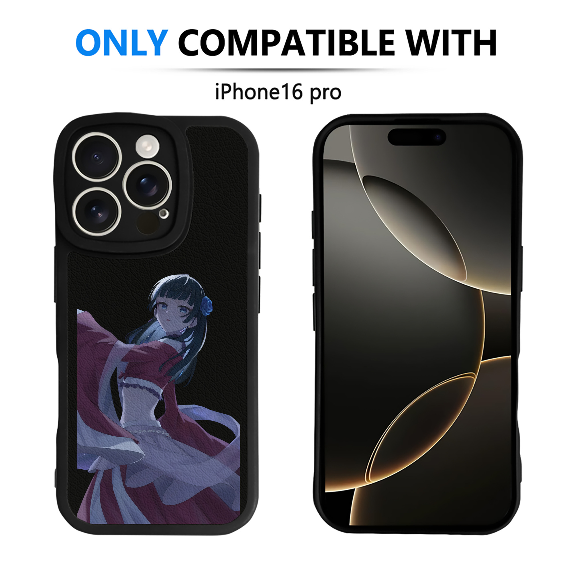 薬屋のひとりごと The Apothecary Diaries 【iPhone 16シリーズ対応】シリコンスマホケース（レザー調） 材質：シリコン